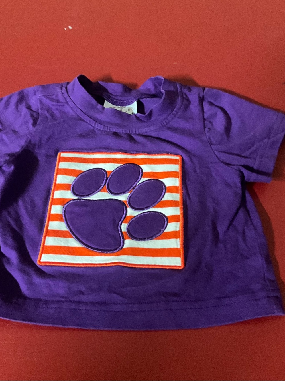 Southern  sass smocks size 3 month girls Clemson T-shirt